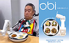 食事ロボットで試食